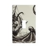 Kraken Octopus Pattern 1 Gang Light Switch Cover Single Toggle