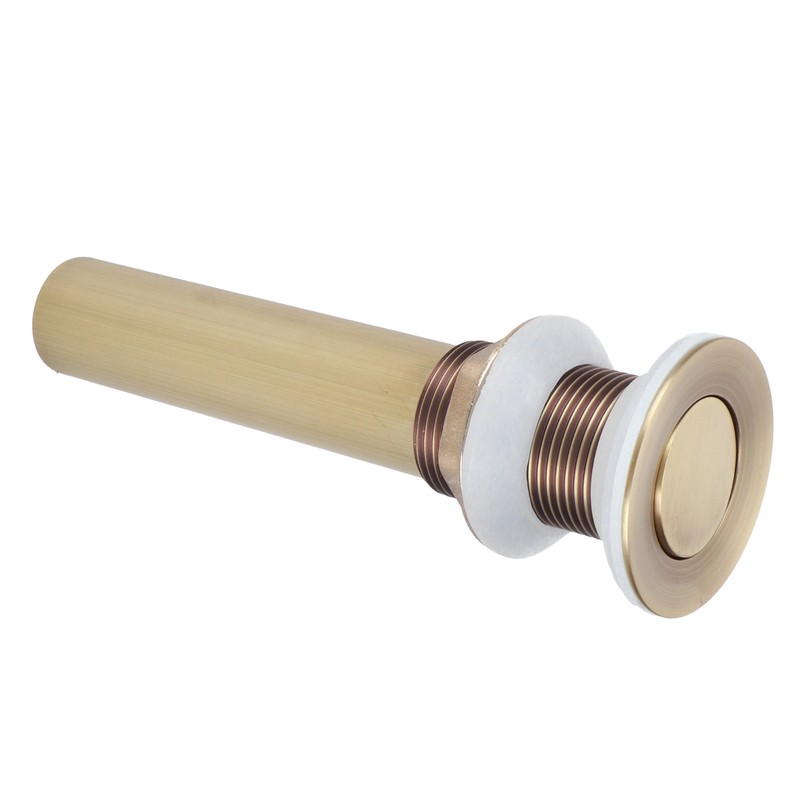 Sink Drain NonOverflow AntiClog Bathroom Wash Basin Drainer Stopper Accessory