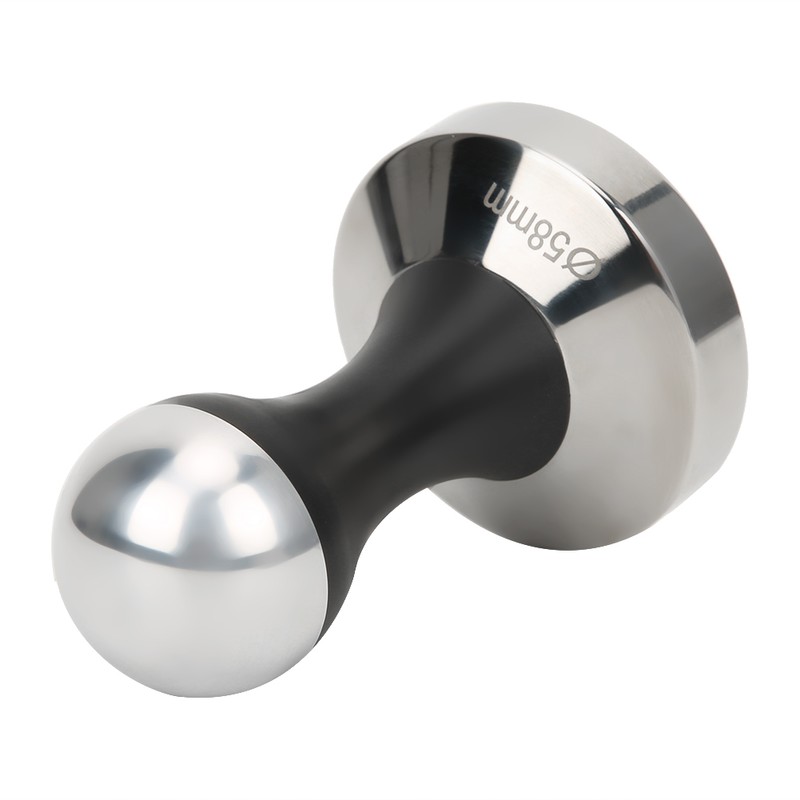 58mm Bottom Stainless Steel Coffee Tamper with Frosted Handle Coffee