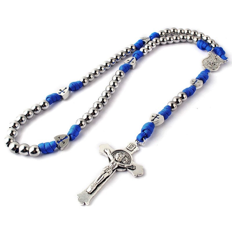 HanlinCC Large and Heavy Stainless Steel Beads Rugged Durable Paracord