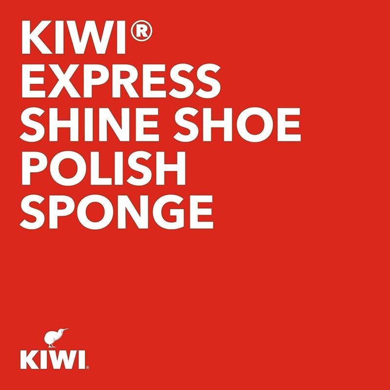 KIWI Express Shoe Shine Sponge | Leather Care for Shoes,