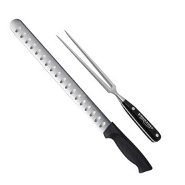 2 piece Prodigy 12 inch Slicer and Pro Series Carving Fork Set