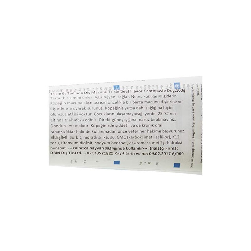 Trixie 2545 Flavoured Toothpaste Dog 100 g