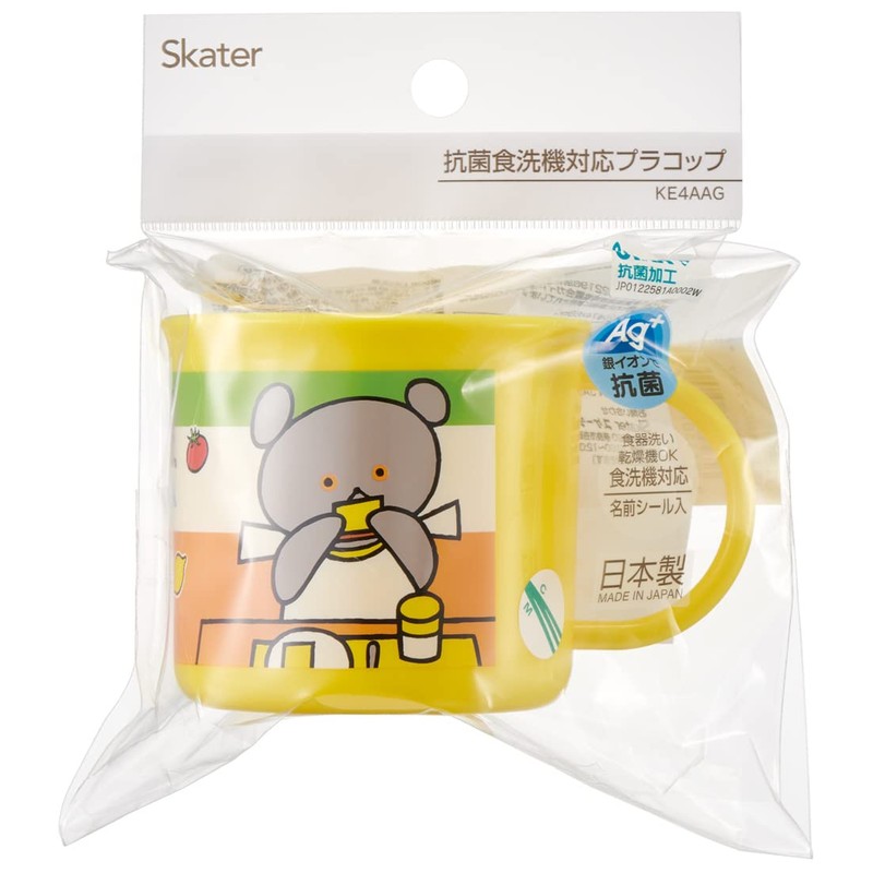 Skater KE4AAG-A Antibacterial Cup, 7.8 fl oz (200 ml), Dishwasher