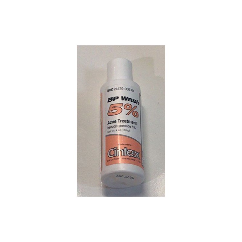 Biocomp Pharma BP Wash Benzoyl Peroxide 5% Acne Treatment Reduces