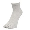 IMPACT LOCK AMCB-149 W Deodorizing Socks, 5 Toes, Ankle, 4P