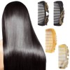 GROOMY Horn Comb, New Luxury Natural Horn Hair Comb Craft