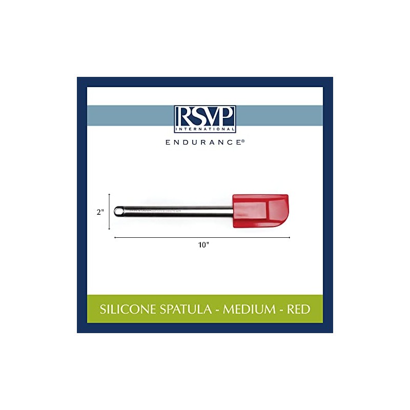 RSVP International Endurance Kitchen Tool Collection - Espátula de silicona,
