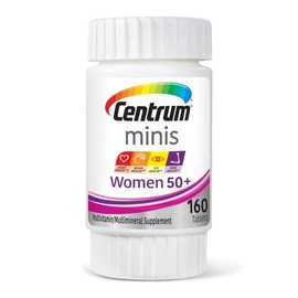 Tablets Minis Women 50+ Multivitamin Multimineral Heart, Brain, Eye, 160