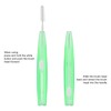 60Pcs Interdental Brush Practical Slim Braces Cleaner with PP Handle