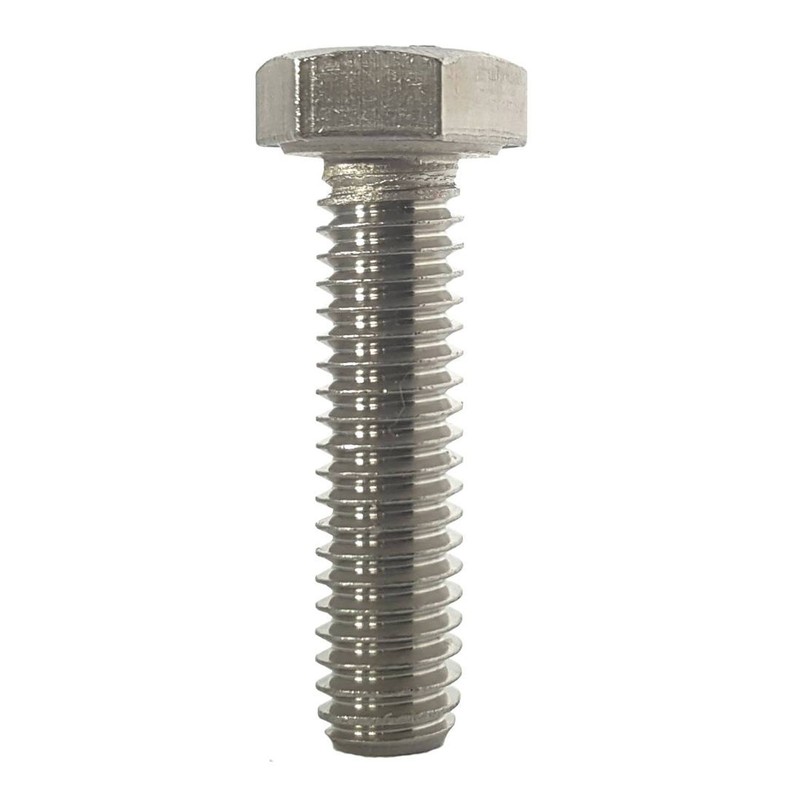 1/2-13 x 2" Hex Head Cap Screw Bolts, External Hex