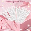 QUOTRE Soap Bubbles Wedding Pack, 120 Pieces Soap Bubbles Wedding