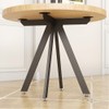 KaKaBB 28 Inch Metal Round Table Legs, Heavy Duty Round