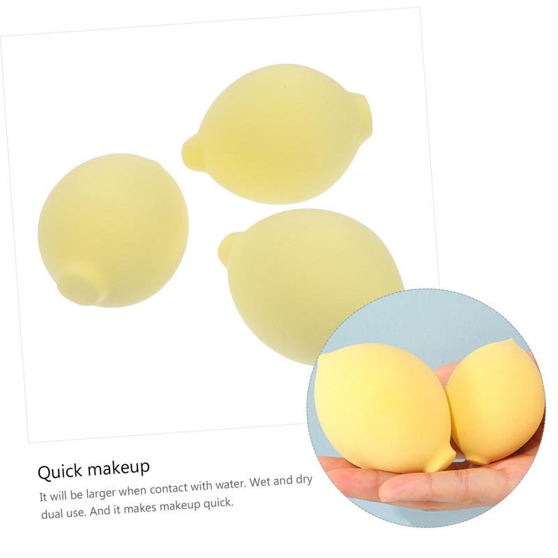 FOMIYES 2sets Foundation Makeup Sponge Puff Applicator Set Blender Sponge