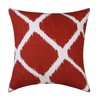Dekor World Cotton 2 Piece Ikat Printed Cushion Cover -