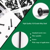 Zmbroll 660Pcs M2 Button Head Hex Socket Cap Screws Fully