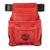 Graintex SS2513 :: 10 Pocket Nail & Tool Pouch Red