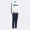 Joma Men's Victory Tracksuit, White/Navy, XL, White/navy blue