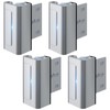 4 Pack Home Security Door Lock Withstand 800 lbs for