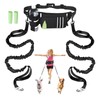 Hands Free Dog Leash for Medium Dogs - Adjustable Running