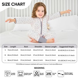 Baby Sleeping Bag with Feet, Summer Toddler Sleeping Sack with Legs Long Sleeves,Baby Wearable Blanket Sleep Sack 0.5 TOG (Star, 2-4T)