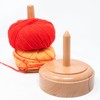 SMIURNS Yarn Holder Stand Spindal Storage for Skeins of Yarn
