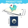 3D Baby Shower Pop Up Card for Boy, New Congratulations