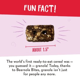 Charlee Bear Bearnola Bites Dog Treats, Pumpkin Spice Flavor, 8oz (Pack of 2)