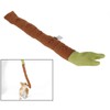 Snail Squeaky Dog Toys Polyester Teething Puzzle Interactive Puppy Chew