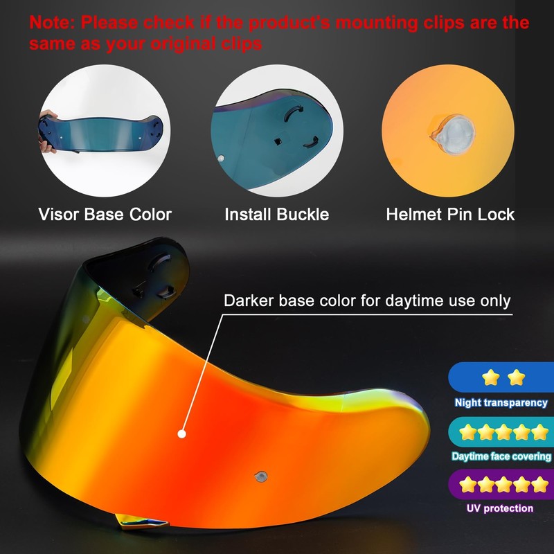 PSLER Neotec 2 Visor - Neotec 2 Helmet Tinted Visor