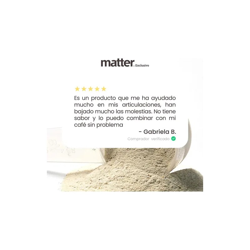 Suplemento Matter Colageno Ossforte - polvo