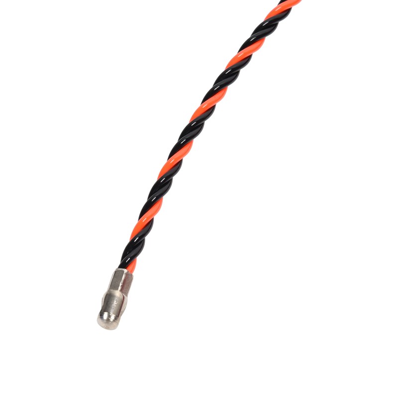 25m Steel Wire Plastic Coated AntiOxidation DoubleColor Twisted for Elevator