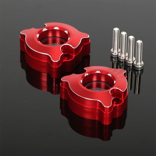 2 PCS 3D CNC Transparent Camshaft Valve Cover Compatible with