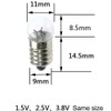 MEETOOT 10pcs E10 Mini Light Bulbs 1.5V 0.3A Physical Electrical