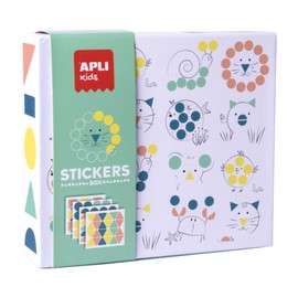 APLI Kids - Set of animal stickers, 18361