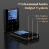 Aeheqkl 64GB Bluetooth 5.3 MP3 Player, Hi-Fi Lossless Music Player