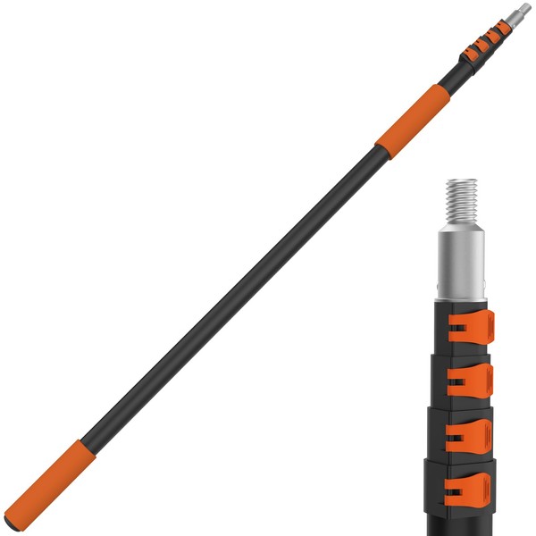 AgiiMan 15FT Reach Telescopic Pole, 3 to 12FT Extension Pole,