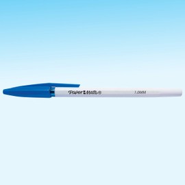Paper Mate 045 Ballpoint Pens | Medium Point (1.0 mm) | Blue Ink | 15 Count