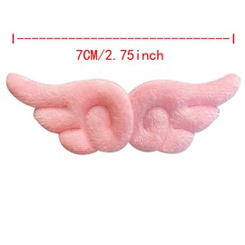 2pair Girls Angel Wing Hair Clip Christmas Cartoon Hairpin Non Slip Hair Clamp Kawaii Hair Clip Accessories Barrette For Cosplay