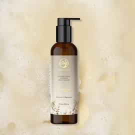Organity Mushroom & Brahmi Hair Growth Therapy Shampoo.