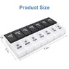 DANYING Large Pill Organizer 2 Times a Day, Weekly Box