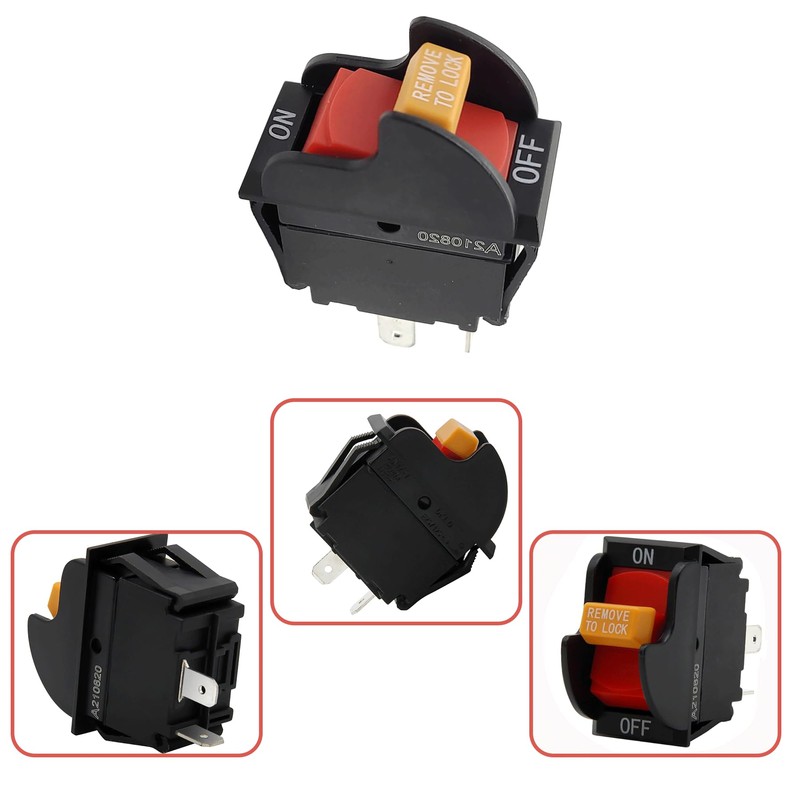 SW7B On-Off Toggle Switch 2 Prong for Delta, Ryobi Table