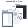 Frametory, 8.5x11 Picture Frame with Glass, Tabletop & Wall Horizontal