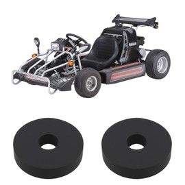 Briny River 20Pcs Rubber Washers 20x6x4mm Suitable for Kart Floor Tray Washers Black