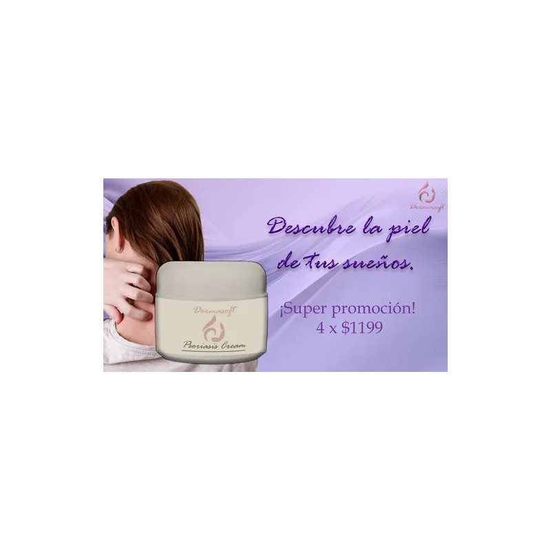 4pack Psoriasis Cream, Facial Corporal Psoriasis Aliviante.