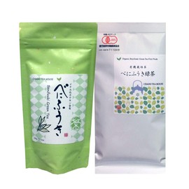 Benifuuki Green Tea Combo (Benifuuki Regular 100g/3.52oz + Organic Benifuuki 80g/2.82oz)