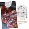 SHOWERORO 3pcs Stainless Steel Powdered Sugar Shaker Baking Duster Lid