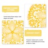 sourcing map 2Pcs Retro Lace Placemats, 10.6x10.6inch Round French Crochet