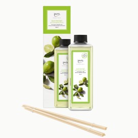 ipuro - Refreshing Lime Light Room Fragrance Refill - Subtle Room Fragrance Refill with Sparkling and Floral Notes - Stylish Room Fragrance Refill Bottle for a Puristic Fragrance Experience 500 ml