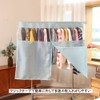 Selected Green Hanger Rack Cover, Washable and Ironable Rack Cover,